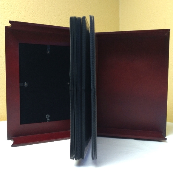 Wooden PHOTO Hinged 'Book' Holder - Picture 4 of 12